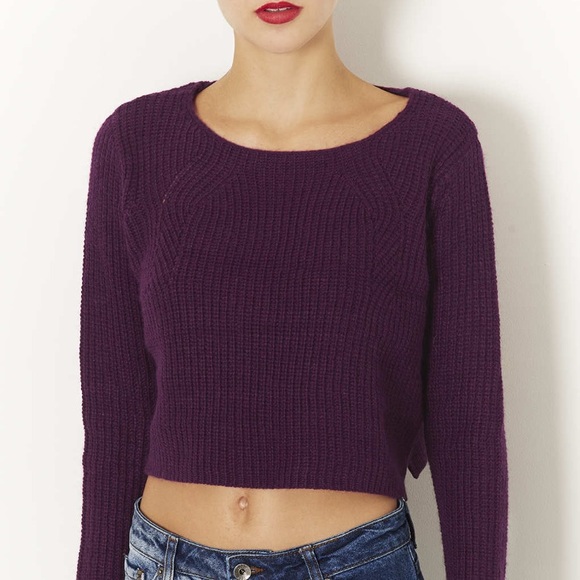 🔥FIRE SALE🔥 Topshop Knitted Crop Sweater - Picture 2 of 5